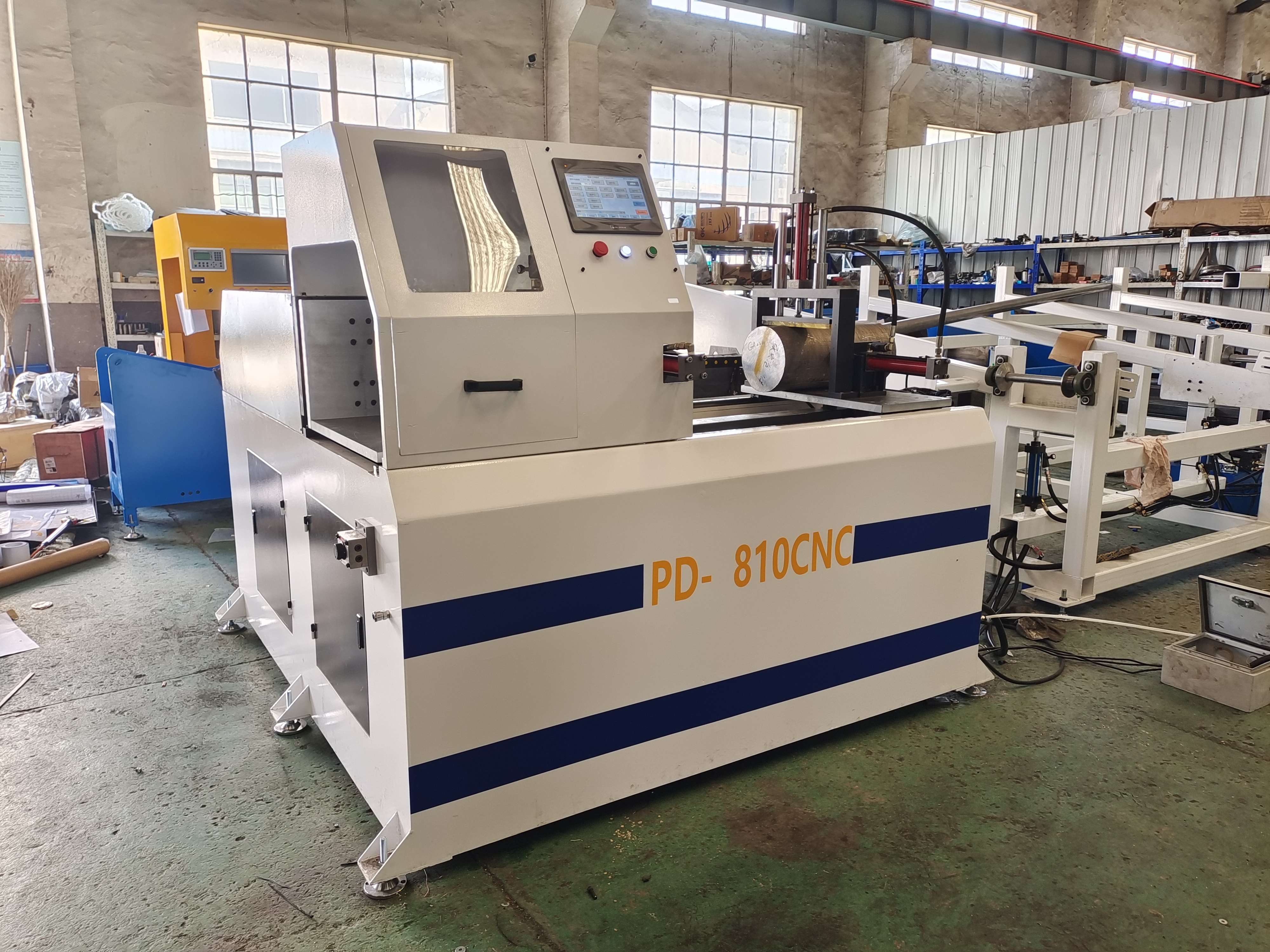 810全自動鋁切機(jī)230mm鋁棒切割機(jī)